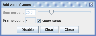 Sum filter properties