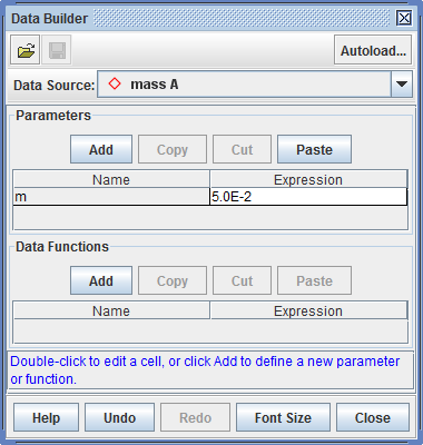 Adding a data function