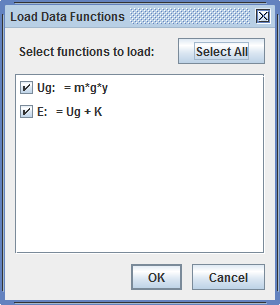 Loading a data function