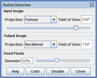 Rotate filter properties