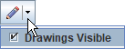 Drawings Visible checkbox