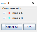 compare dialog