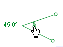 Rotating protractor