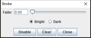 Strobe filter properties